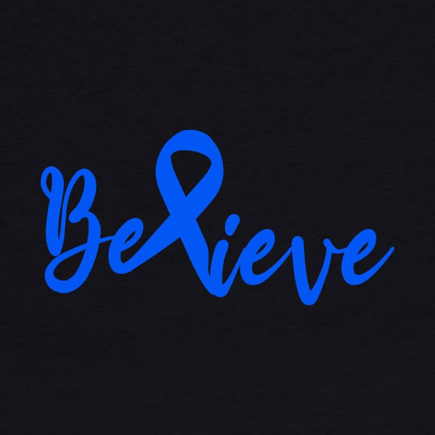 Believe Colon Cancer awareness Gift For Cancer Patients . by followthesoul